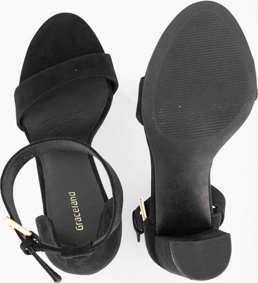 Graceland sandalettes zwart - Foto 4