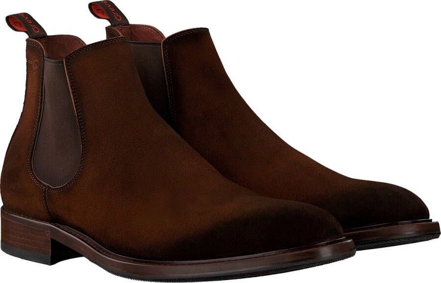 Greve 4757.88-002 Volwassenen Business half-hoogNette herenschoenen Cognac