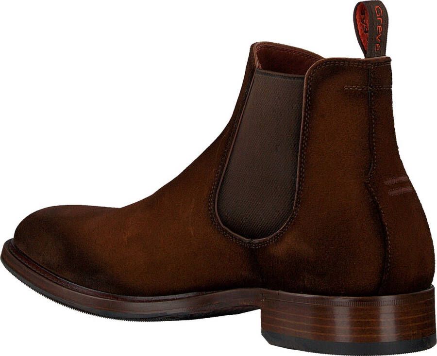Greve 4757.88-002 Volwassenen Business half-hoogNette herenschoenen Cognac
