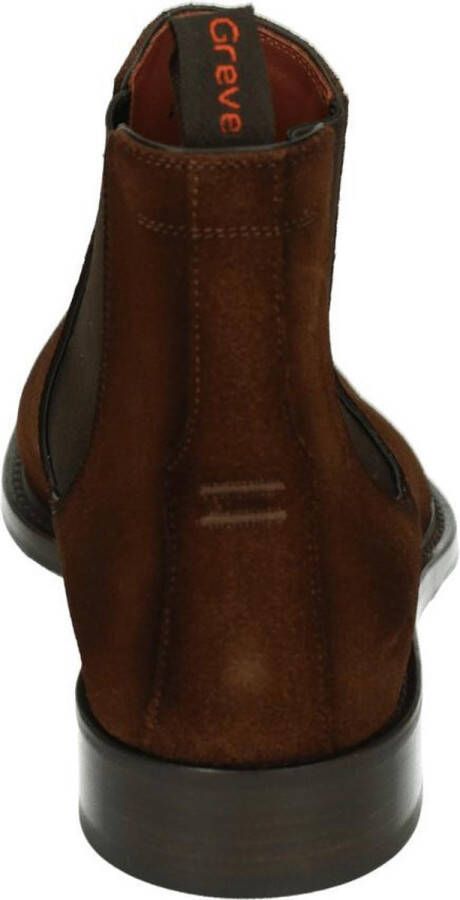 Greve 4757.88-002 Volwassenen Business half-hoogNette herenschoenen Cognac