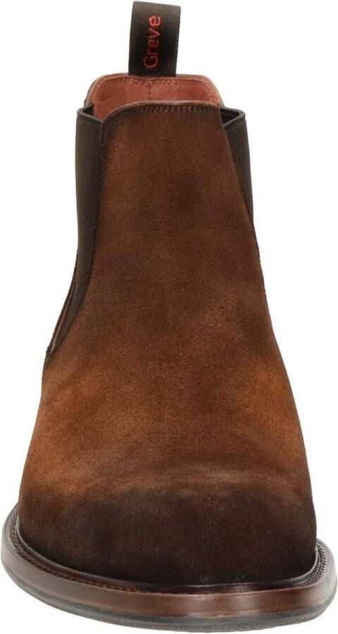 Greve 4757.88-002 Volwassenen Business half-hoogNette herenschoenen Cognac