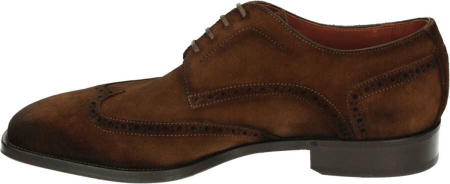 Greve 4970.88-007 Volwassenen Heren veterschoenNette herenschoenen Cognac - Foto 4