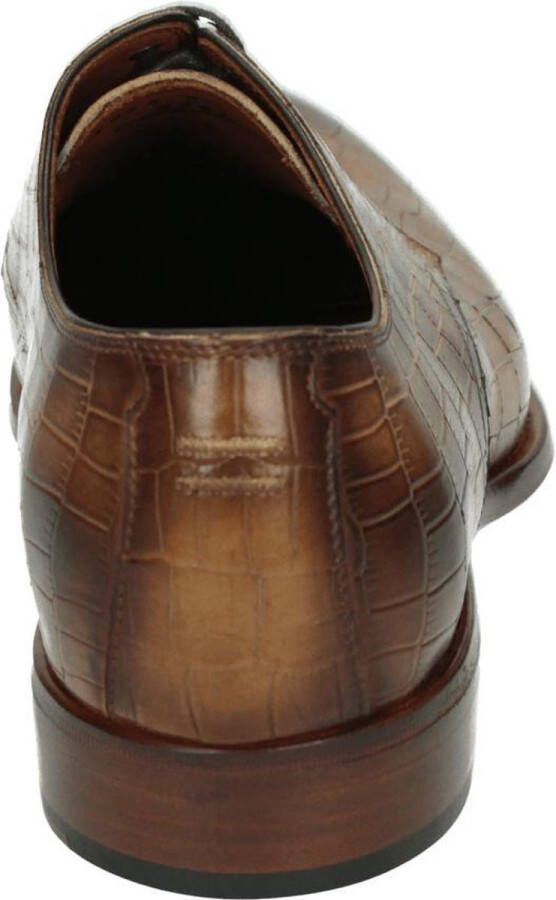 Greve 4976.07 Volwassenen Heren veterschoen Cognac