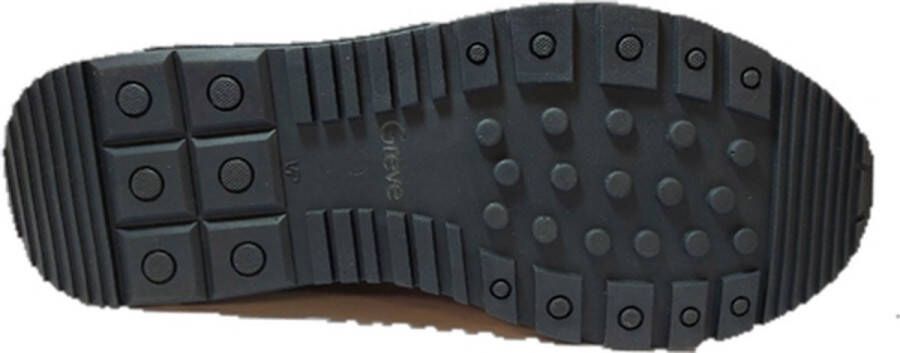 Greve Haarlem K Lage sneakers Leren Sneaker Heren Bruin +