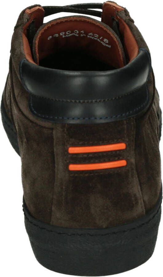 Greve Heren Hoge sneakers Umbria Bruin