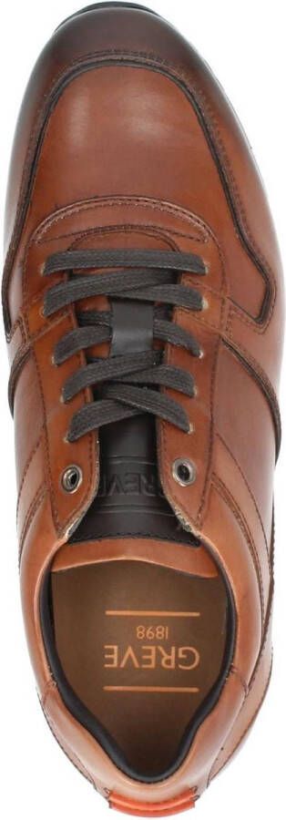 Greve Heren Lage sneakers Fury 7243 Cognac