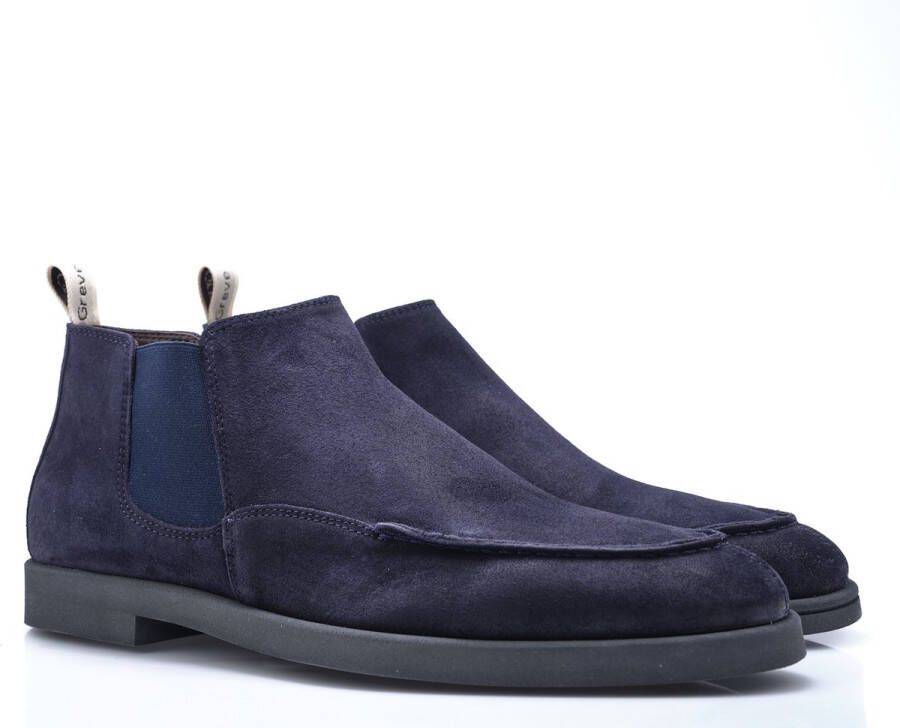 Greve Tufo 1737 Chelsea boots Enkellaarsjes Heren Blauw