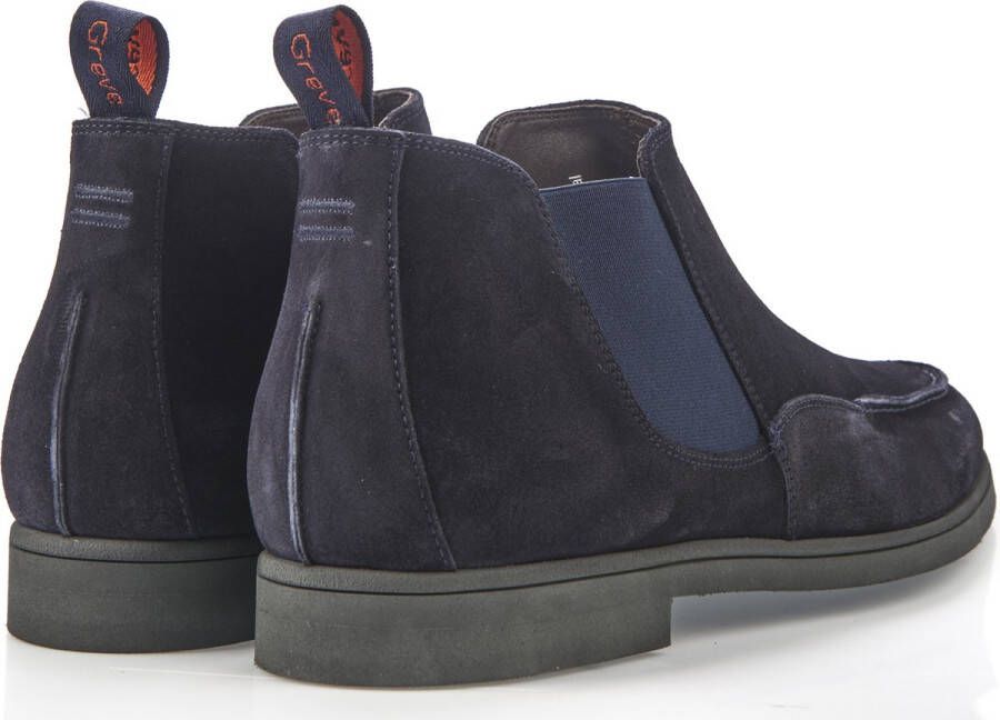 Greve Tufo 1737 Chelsea boots Enkellaarsjes Heren Blauw