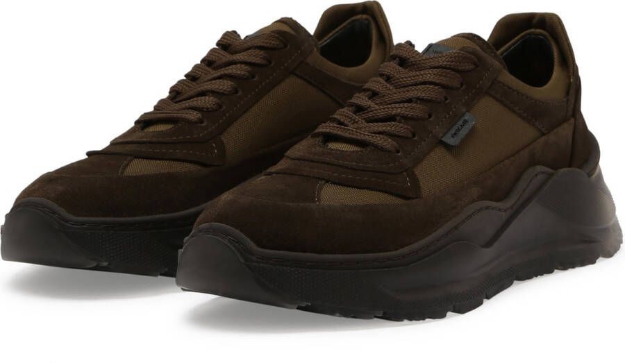 Greyder Lab Sneaker GL-214-10 Army Heren Sneakers