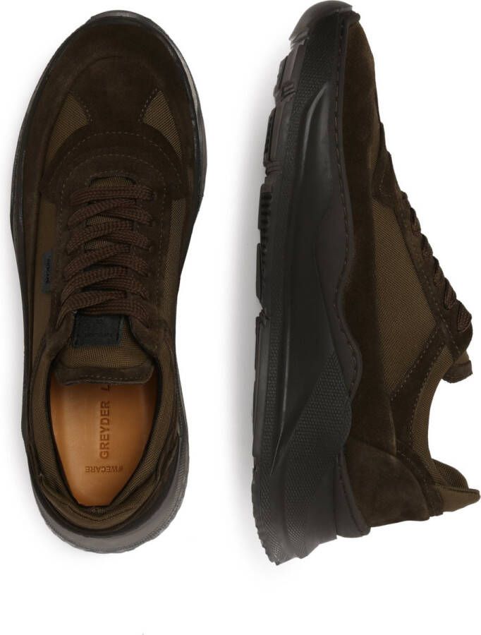 Greyder Lab Sneaker GL-214-10 Army Heren Sneakers
