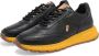 GreyderLab Greyder Lab Sneaker GL 214 42 Zwart Schoen cm Leer Katoen Duurzaam Heren Veterschoenen - Thumbnail 5