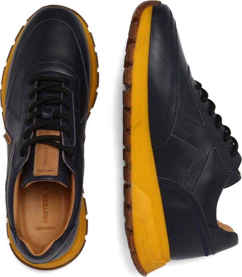 Greyder Lab Sneaker GL-214-42 Zwart Heren Sneakers