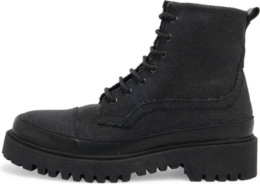 GreyderLab Greyder Lab Boot GL-214-80 Army Leer Katoen Duurzaam Heren Veterschoenen