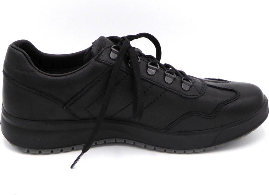 Grisport Active wandelschoenen zwart Leer Heren