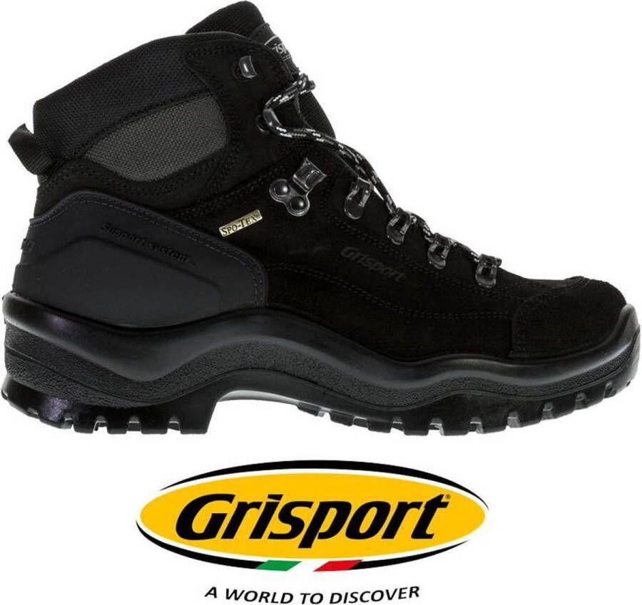 Grisport Bergin Mid Wandelschoenen Unisex Zwart - Foto 6