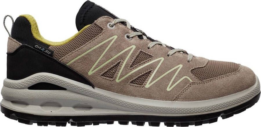 Grisport Brig low beige wandelschoenen dames