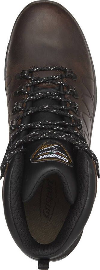 Scarpe Da Trekking Grisport Unisex - Pelle Scamosciata Oliva, Impermeabili Gritex, Suola Antiscivolo, Comode Per Outdoor