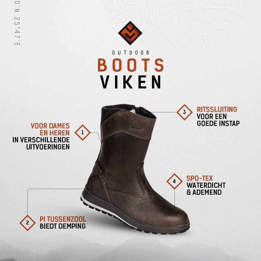 Grisport Viken Outdoorlaarzen Unisex Brown - Foto 10