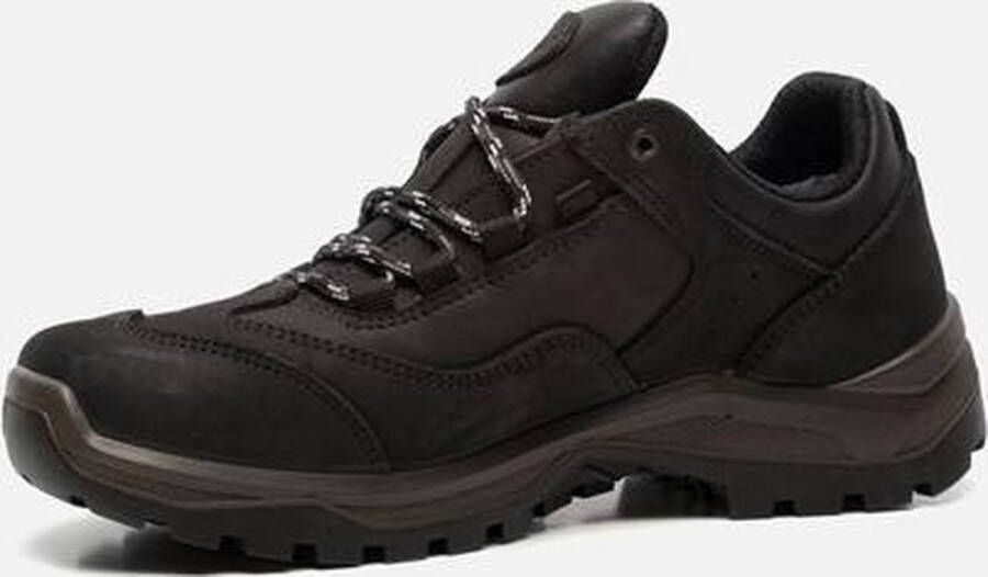 Grisport Walker Low wandelschoenen zwart Nubuck Heren Schoenen.nl