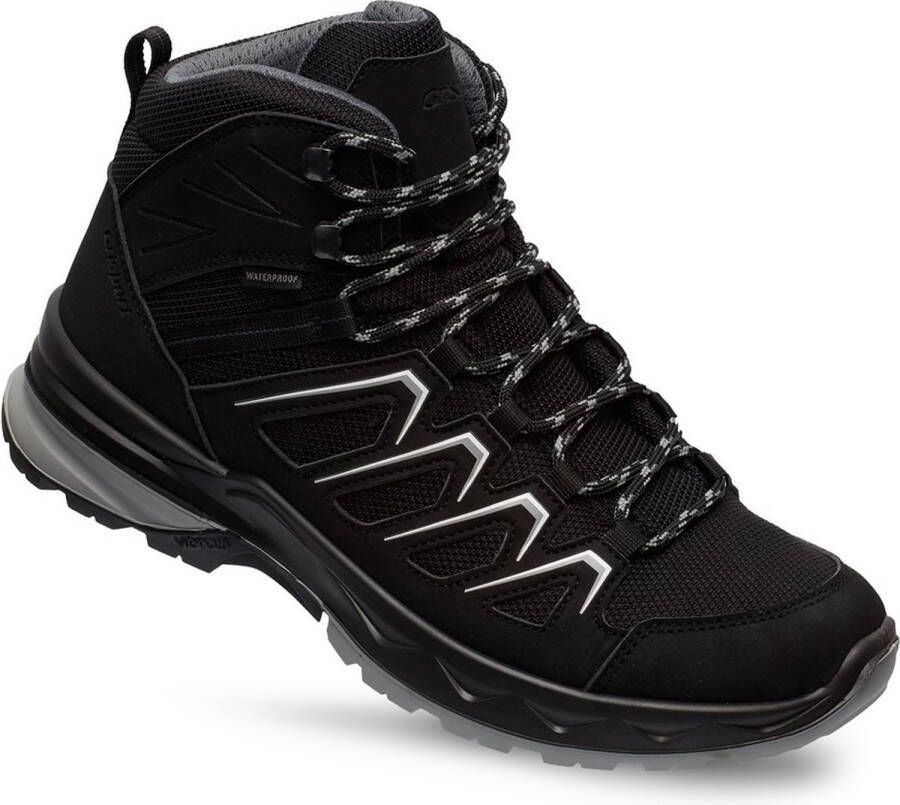 Grisport Wega Mid Wandelschoen Heren waterdichte mid wandelschoenen Black