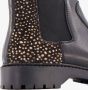 Groot leren meisjes chelsea boots met dierenprint Zwart Maat Uitneembare zool28 - Thumbnail 5