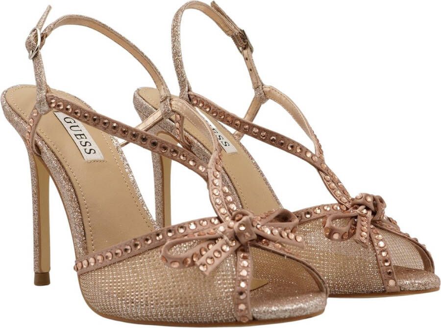 Guess Hoge hak sandalen Beige Dames - Foto 8