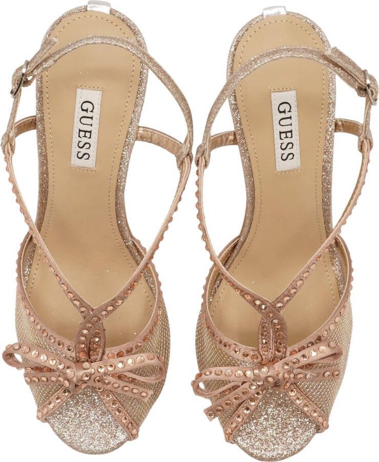 Guess Hoge hak sandalen Beige Dames - Foto 9