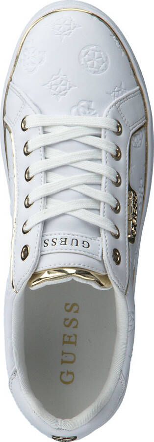 GUESS Banq Dames Sneakers Wit