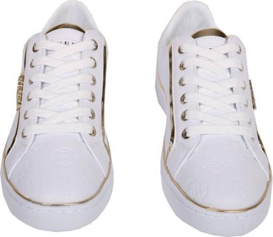 GUESS Banq Dames Sneakers Wit