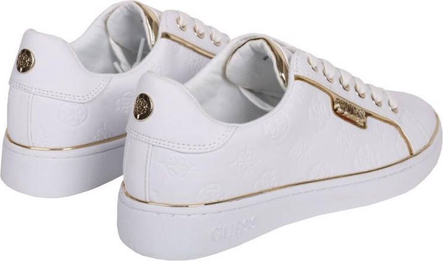GUESS Banq Dames Sneakers Wit