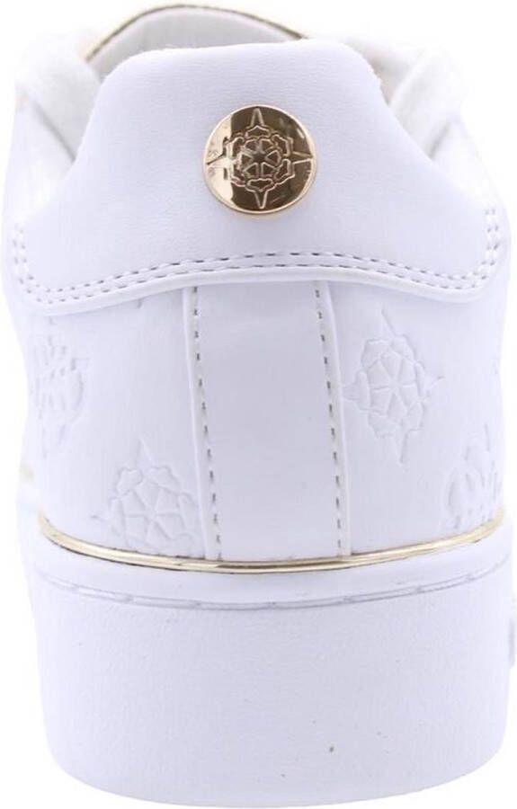 GUESS Banq Dames Sneakers Wit