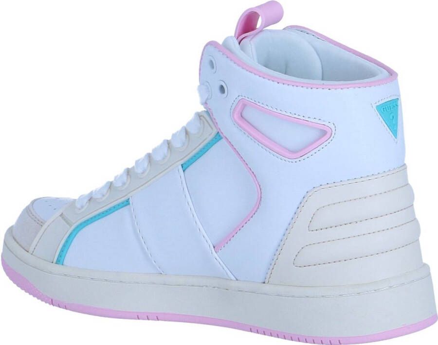 GUESS Basqet Dames Sneaker Wit