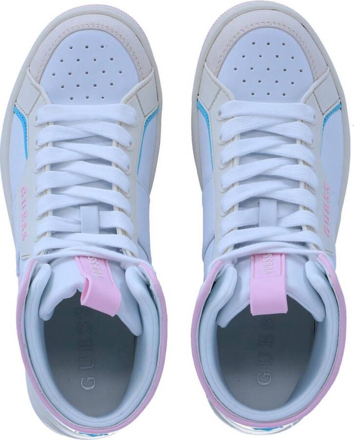 GUESS Basqet Dames Sneaker Wit