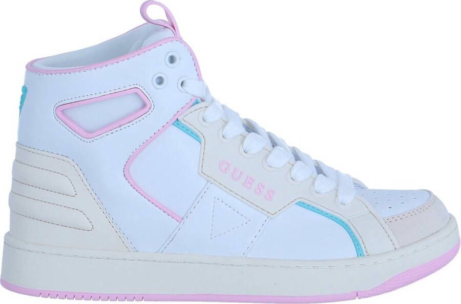 Guess Dames Herfst Winter Sneakers met Synthetisch en Stoffen Bovenwerk White Dames - Foto 9
