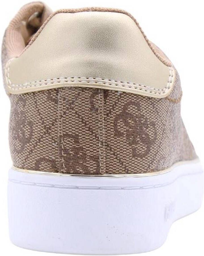 Guess Sneakers met Logo Print in Urban Stijl Beige Dames - Foto 8