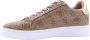 Guess Sneakers met Logo Print in Urban Stijl Beige Dames - Thumbnail 12