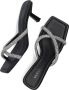 Guess Glitter Gekruiste Bandjes Kitten Hakken Black Dames - Thumbnail 6