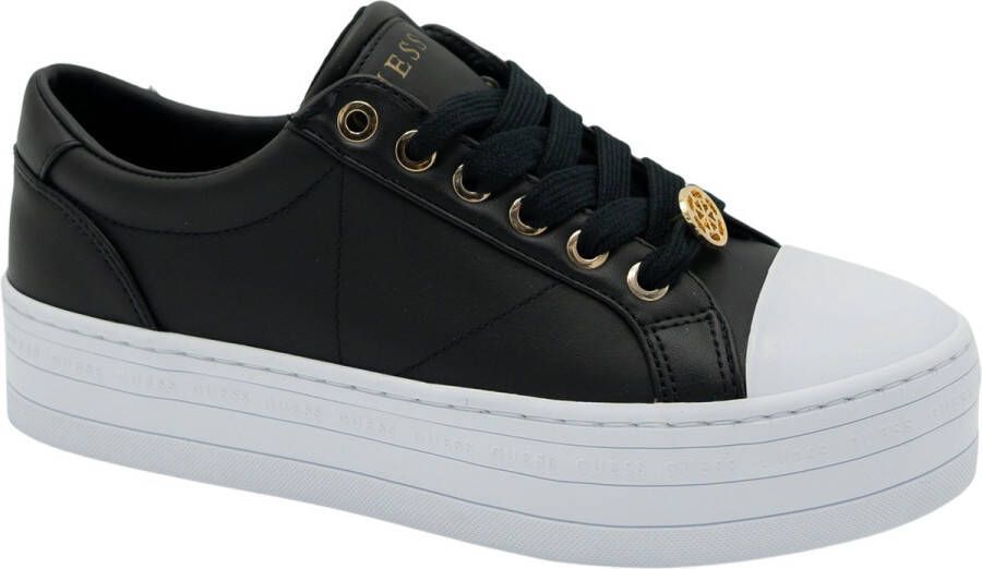 Guess Sneakers van leer model 'Bells' - Foto 10