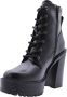 Guess Zwarte dames enkellaarsjes Kalissa van imitatieleer Black Dames - Thumbnail 6