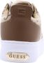 Guess Beige Stoffen Sneakers met All Over Logo Beige Dames - Thumbnail 10
