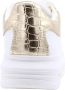 Guess Minimalistische Sneaker met Verhoogde Zool en Kokos Laminaat White Dames - Thumbnail 8