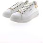 Guess Minimalistische Sneaker met Verhoogde Zool en Kokos Laminaat White Dames - Thumbnail 9