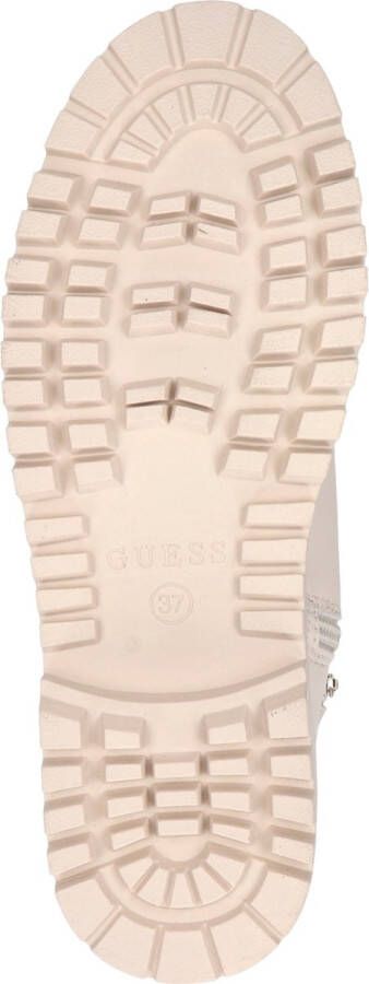 GUESS dames veterboot Off White