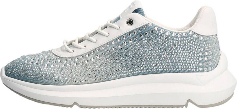 GUESS Deglitz Dames Sneakers Blauw