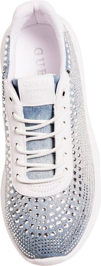 GUESS Deglitz Dames Sneakers Blauw