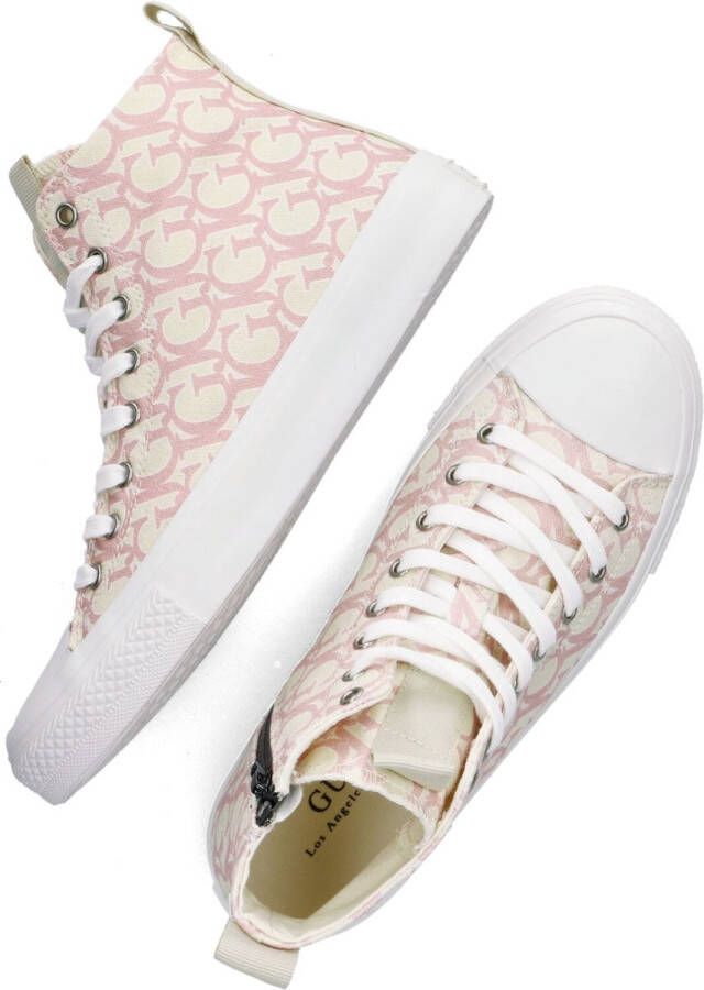 GUESS Ederla Hi Dames Sneakers Roze - Foto 5