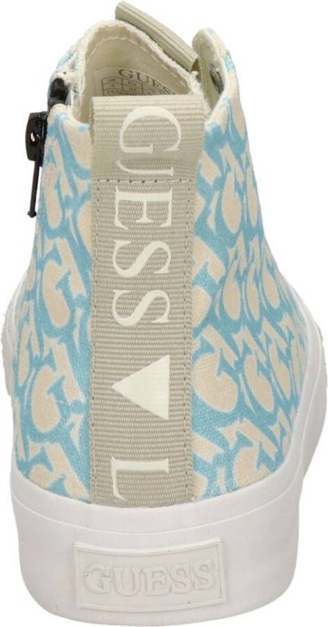 GUESS Ederla Hi hoge sneakers blauw roze - Foto 10