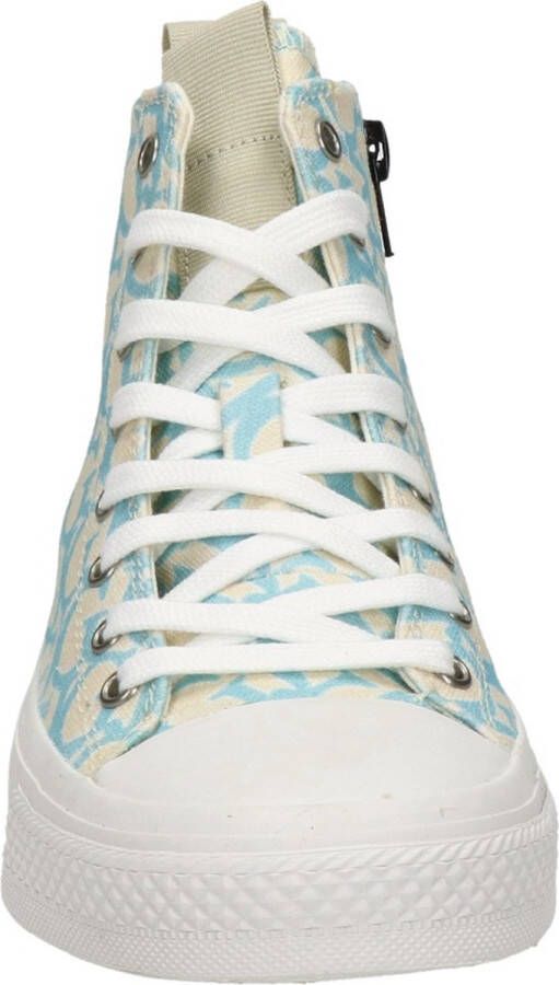 GUESS Ederla Hi hoge sneakers blauw roze - Foto 7