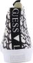 GUESS Ederla Hi Hoge sneakers Dames Wit - Thumbnail 11