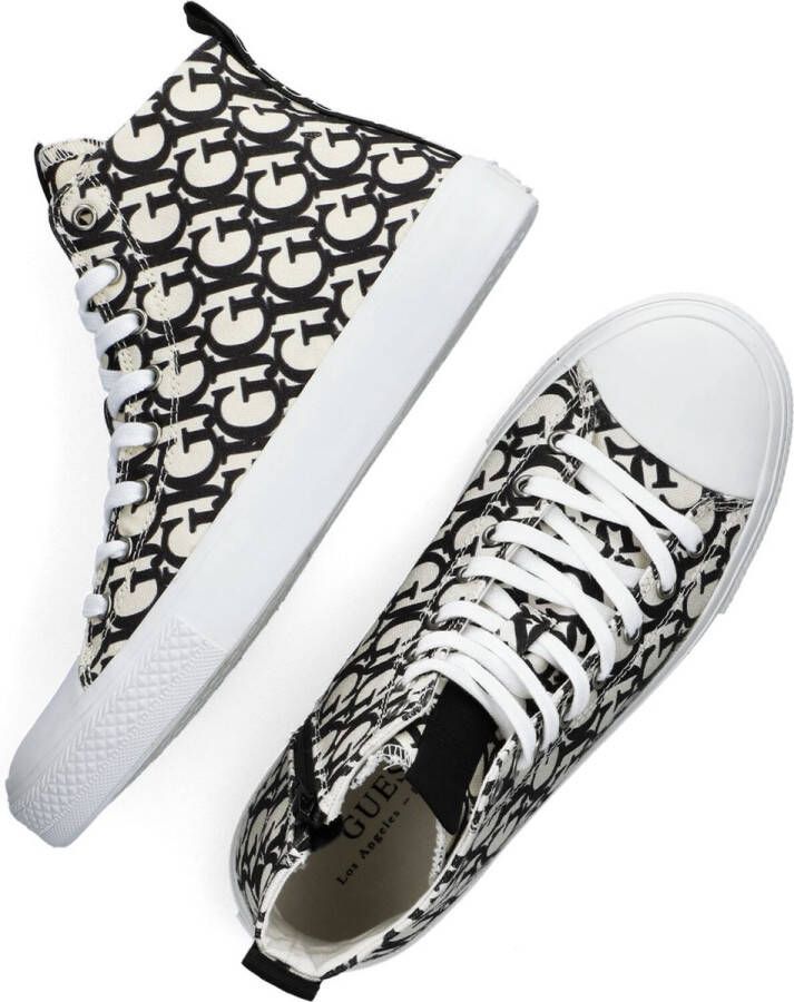 GUESS Ederla Hi Hoge sneakers Dames Wit